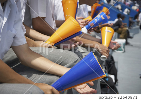 高校野球　地方大会　応援 32640871