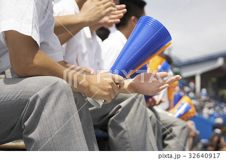 高校野球　地方大会　応援 32640917