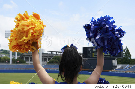 高校野球　地方大会　応援 32640943