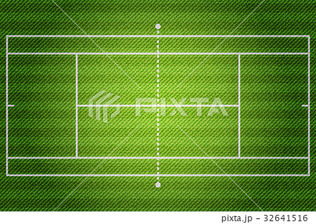 Realistic Denim texture of Tennis field 32641516