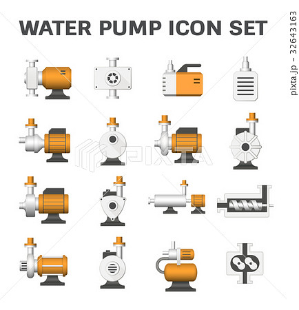 water pump icon 32643163