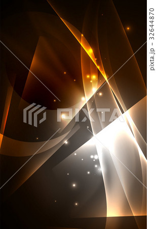 Vector polar lights concept background Vector polar lights concept background 32644870