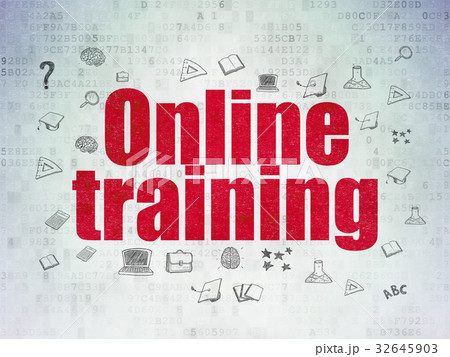 Learning concept: Online Training on Digital Data Learning concept: Online Training on Digital Data 32645903