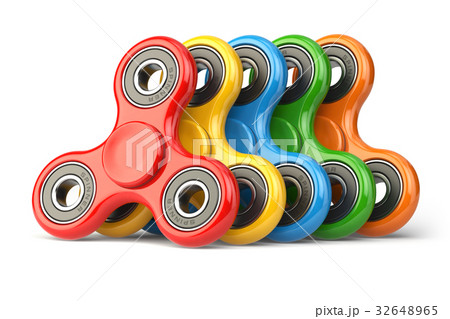 Group of fidget finger spinner stress 32648965