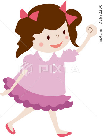 挨拶する女の子 挨拶する女の子 32652290