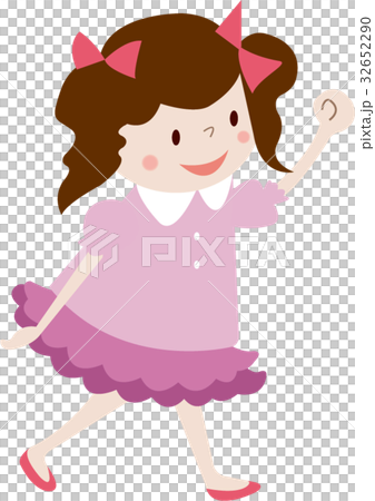挨拶する女の子 挨拶する女の子 32652290