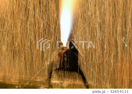 館林の手筒花火 32654111