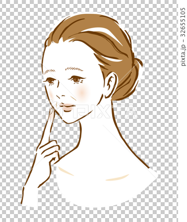 女性奉獻線皮膚問題美容 32655105