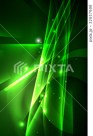 Vector polar lights concept background 32657696