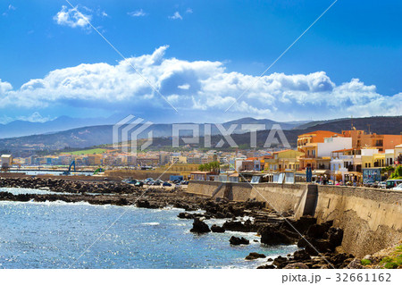 Embankment in resort Rethymno, Crete, Greece Embankment in resort Rethymno, Crete, Greece 32661162