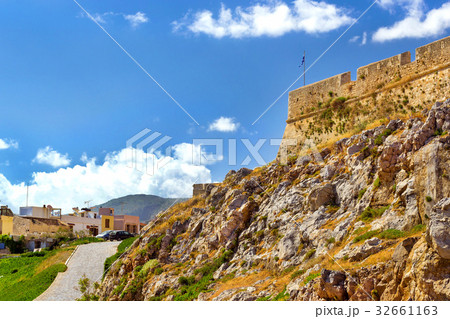Fortezza Castle fortress Rethymno, Crete, Greece Fortezza Castle fortress Rethymno, Crete, Greece 32661163