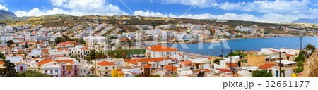 Resort Greek architecture in Rethymno, Crete Resort Greek architecture in Rethymno, Crete 32661177