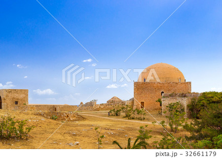 Mosque of Sultan Ibrahim in Fortezza Castle, Crete Mosque of Sultan Ibrahim in Fortezza Castle, Crete 32661179