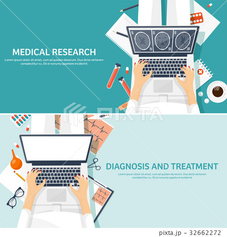 Medical flat background. Health care,first aid 32662272