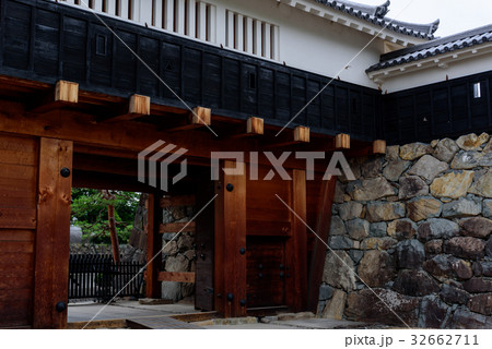 松本城　太鼓門 32662711