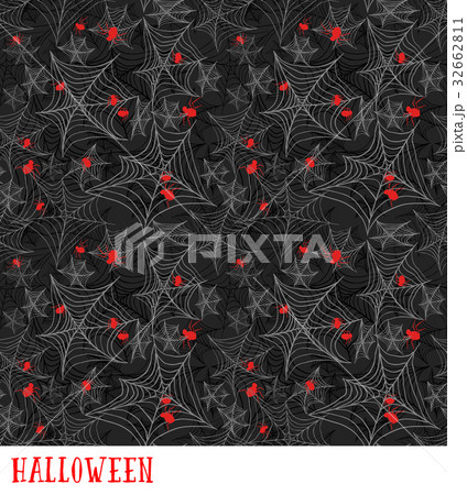Cobweb seamless pattern. Vector halloween 32662811