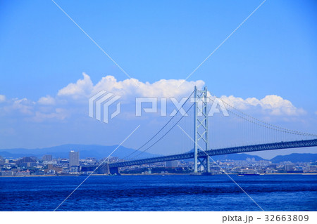明石海峡大橋 明石海峡大橋 32663809