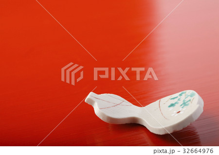 塗り板と箸置き 塗り板と箸置き 32664976