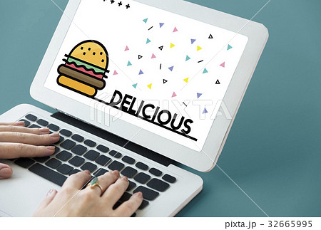 Illustration of Hamburger Fast Food Cuisine Menu Recipe Illustration of Hamburger Fast Food Cuisine Menu Recipe 32665995