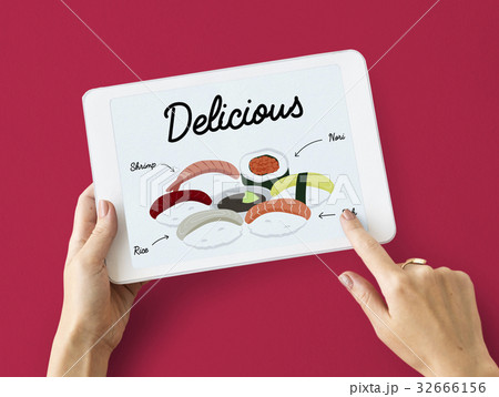Japanese Food Meal Menu Concept Japanese Food Meal Menu Concept 32666156