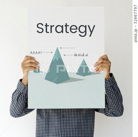Business strategy graph plan 32667797