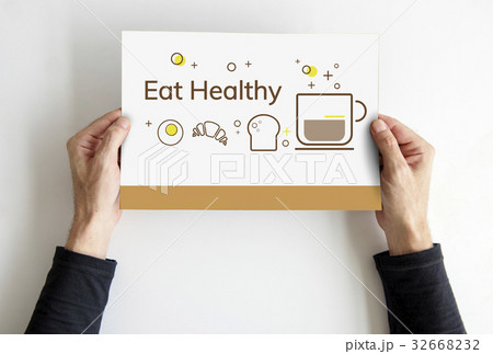 Balance Diet Healthy Nutrition Concept Balance Diet Healthy Nutrition Concept 32668232