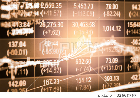 Index graph of stock market financial analysis Index graph of stock market financial analysis 32668767