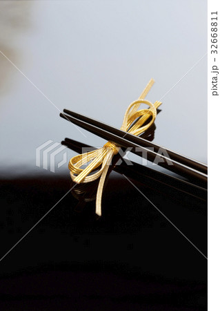 箸と箸置き 箸と箸置き 32668811