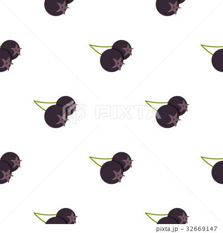 Fresh chokeberry or aronia berry pattern flat Fresh chokeberry or aronia berry pattern flat 32669147