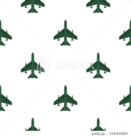 Aircraft with missiles pattern flat Aircraft with missiles pattern flat 32669984