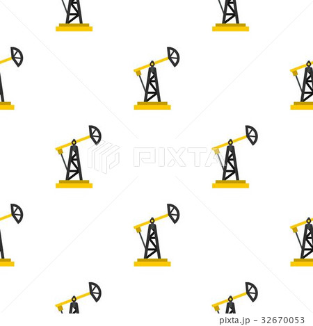 Oil rig pattern flat 32670053