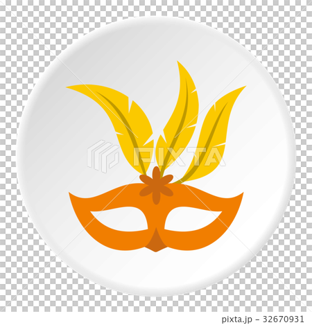 Mask icon circle 32670931