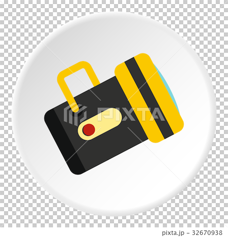 Flashlight icon circle 32670938