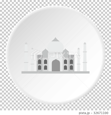 Taj Mahal icon circle 32671100