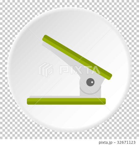 Yellow ruler icon circle Yellow ruler icon circle 32671123