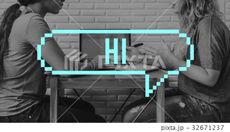 Chat Message Speech Bubble Communication 32671237