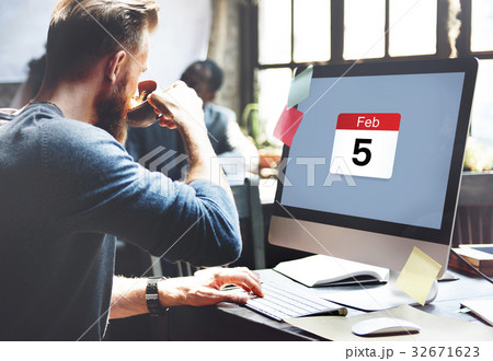 Date Month Calendar Schedule Planner Word Graphic 32671623