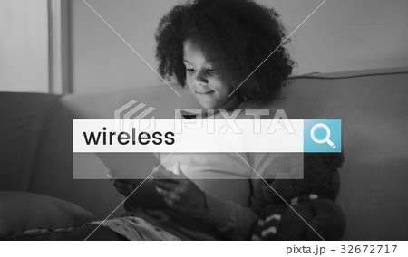Wireless Internet Connection Search Bar Magnifying Glass Graphic Wireless Internet Connection Search Bar Magnifying Glass Graphic 32672717
