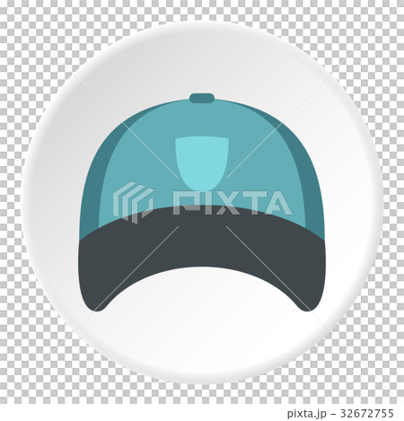 Winter hat icon circle 32672755