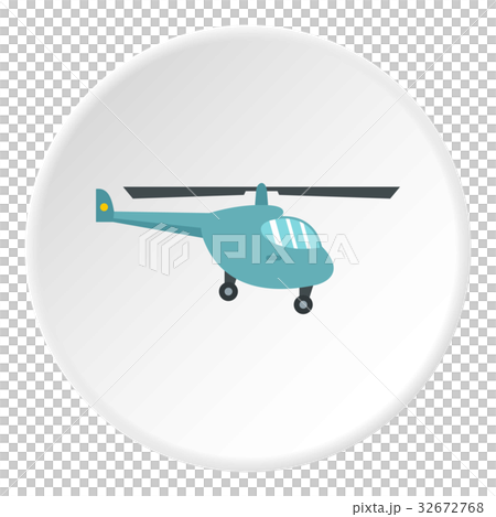 Small helicopter icon circle 32672768