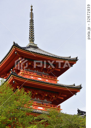 清水寺　三重塔 32672839