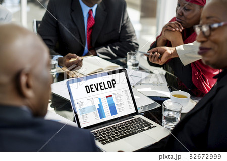 Data Management Perfomance Graph Concept Data Management Perfomance Graph Concept 32672999