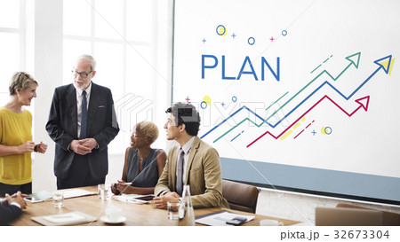 Workers working on screen network graphic overlay Workers working on screen network graphic overlay 32673304