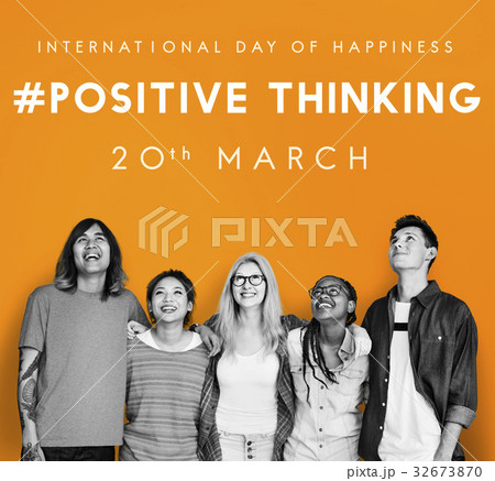 Happy International Day Of Happiness Concept 32673870