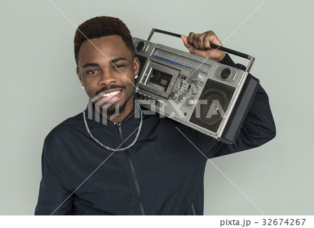 African Guy Studio Shoot Portrait People Race 32674267