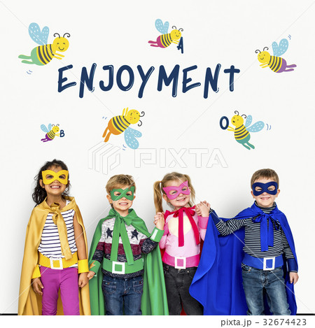 Kids Children Friendship Together Team Bee Graphic Kids Children Friendship Together Team Bee Graphic 32674423