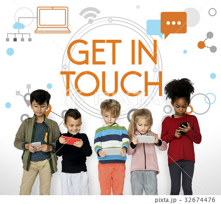 Get In Touch Stay Connected Concept Get In Touch Stay Connected Concept 32674476