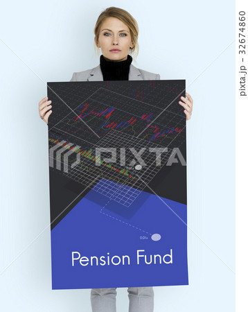 Stock Exchange Market Forex Trade Investment Fund Graph 32674860