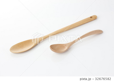 木製のスプーン 木製のスプーン 32676582