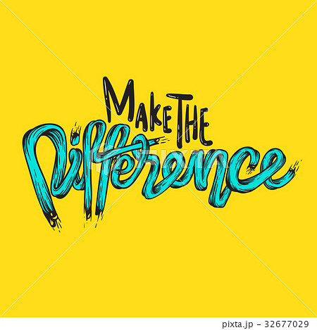 Make The Difference Ambition Breakthough Concept 32677029